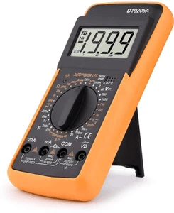 Image of Digital Multimeters - High-precision multimeters for voltage, current, resistance, and continuity testing in lab and field setups.